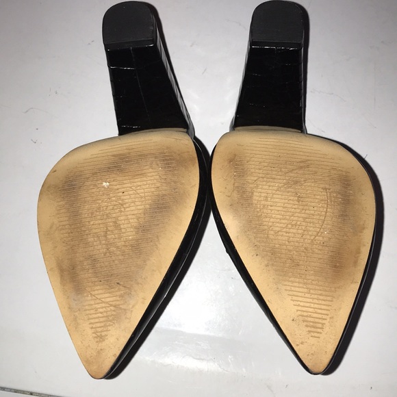 Aldo chunky heel slides - like new - Picture 6 of 6